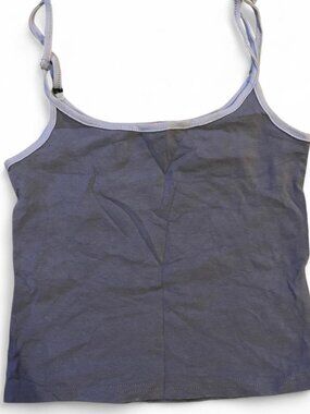 Edikted blue cami tank top with adjustable straps